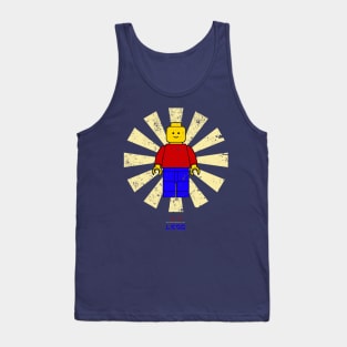 Lego Man Retro Japanese Tank Top